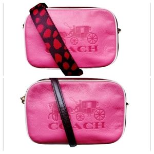 Horse & Carriage, Coach Jes Leather  Crossbody in Colorblock, w/o guitar strap